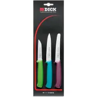 Dick ProDynamic Küchenmesser, Allzweckmesser Set 3-teilig bunt Messer