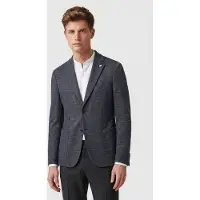 Brooks Brothers Jacket Regular Lining Linen Navy Größe: 38 | Blazer Outlet | Herren | Weiß