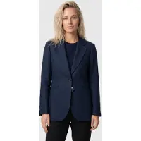 Brooks Brothers Irish Linen Single-breasted Blazer Indigo Größe: XS | Blazer Outlet | Damen | Weiß
