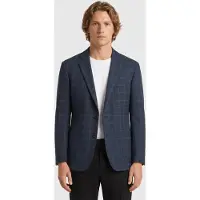 Brooks Brothers Sport Check Jacket Blue Größe: 38 | Blazer Outlet | Herren | Blau