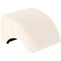 58 aufm Kessel POLSTERHOCKER Kajsa Samtvelours creme | Gr.: onesize