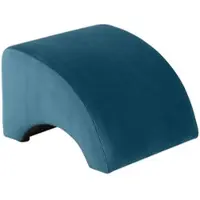 58 aufm Kessel POLSTERHOCKER Kajsa Samtvelours petrol | Gr.: onesize