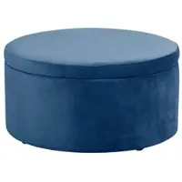 58 aufm Kessel KINDERHOCKER Katyushka Samtvelours dunkelblau | Gr.: onesize