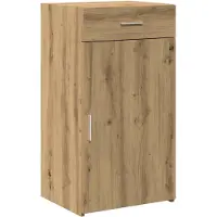 vidaXL Sideboard Artisan-Eiche 50 x 42,5 x 93 cm