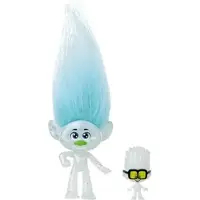 Mattel DREAMWORKS TROLLS Gemeinsam Stark Guy Diamond Puppe Plüschhaar 3+ HNF09 | Gr.: onesize
