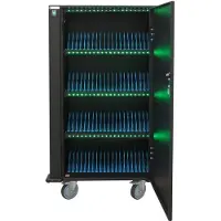 Techly I-CABINET-80DUTY, Freistehend, Schwarz, Ladend, Leistung, CE, RoHS, CE, RoHS, 660 mm