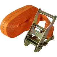 Baumarktplus Profi Ratschen Spanngurt 1 Teilig 6m 2t 2000kg TÜV GS Orange
