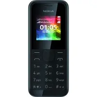 Nokia 105, 3,68 cm (1.45 Zoll), 128 x 128 Pixel, LCD, 65536 Farben, 4 MB, Dual SIM, schwarz