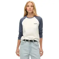 Superdry Essential Logo Baseball Langarm-t-shirt