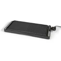 Gourmetmaxx Tischgrill 15139 , schwarz , Kunststoff,Aluminium , Maße (cm): B: 59,3 H: 5,9