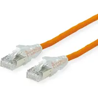 Secomp DÄTWYLER Patchkabel Cat.6A (Class EA) S/FTP, CU 7702 flex LSOH, AMP v2, orange, 3 m