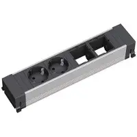 Bachmann CONFERENCE TOP FRAME Medium Einsatz 2x Schutzkontakt 2x ABD