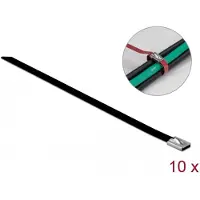 DeLOCK 18816, Stahl, Schwarz, 500 mm, 7,9 mm, 10 Stück(e)