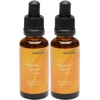 Allcura Vitamin C Serum mit Hyaluron 2x 2x30 ml Konzentrat