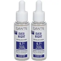 Sante Overnight Revitalizer Serum Hyaluron 2x 2x30 ml Tinktur