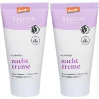 Baldini reichhaltige Nachtcreme demeter 2x 2x50 ml Creme