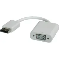 Roline DisplayPort-VGA Adapter, DP ST - VGA BU, Aktiv