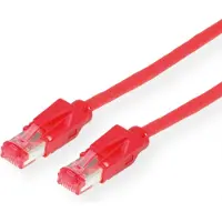 Dätwyler Patchkabel Cat.6 (Class E) S/FTP, CU 7702 flex LSOH, Hirose TM21, rot, 20 m