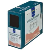 Metro Professional Airlaid Servietten, 40 x 33 cm, schwarz, 260 (4 x 65) Stück