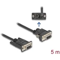 DeLOCK Seriell Kabel RS-232 D-Sub9 Buchse zu D-Sub9 Buchse S