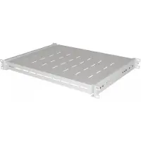 Lanberg Schieberegal für 19-Zoll-Rack-Schränke 350mm grau