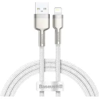 Baseus Cafule, 1 m, Lightning, USB A, Männlich, Männlich, Weiß