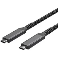 S-Conn S/CONN maximum connectivity Flexline-USB-C Ladekabel, USB C Stecker auf USB-C Stecker, 3.2, 100W PD, Textil, 2m, 2 m, USB C, USB C, USB 3.2 Gen 2 (3.1 Gen 2), 20 Gbit/s, Schwarz