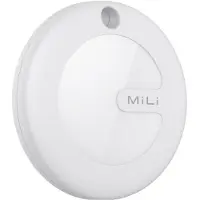 Mili MiTag met Sleutelhanger Wit 4-Pack