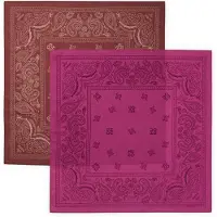 HUGO Bandanas aus bedruckter Baumwoll-Popeline im Zweier-Pack Grösse ONESI