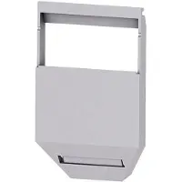 Bachmann DESK2 verdeckte Kabelführung Inox