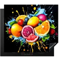KitchenYeah Herdabdeckplatte Obst | Gr.: 81 x 52 cm