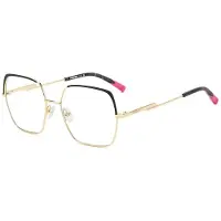 Missoni Damen MIS 0180 RHL Rahmen von BRILLEN Stahl Gold / Schwarz Quadratisch