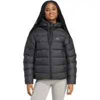 Adidas Daunenjacke mit Kapuze, Damen Essentials Climawarm 3 stripes