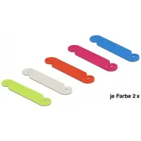 DeLOCK Kabelmarkierer Set 10 Stück farbig