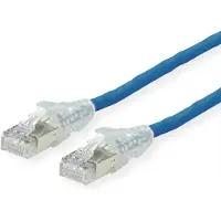 Secomp DÄTWYLER Patchkabel Cat.6A (Class EA) S/FTP, CU 7702 flex LSOH, AMP v2, blau, 3 m