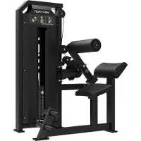 Tunturi Platinum Dual Rücken/Bauch Kombi-Kraftstation – Fitnessgerät – Pin Loaded Heimtrainer – Maximal 200 kg Gewicht – V-Serie