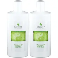 SCHUPP Massage-Öl neutral 2x 2x1000 ml Massageöl