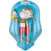 Happy People Summer Friends Kinderluftmatratze 65 x 40 cm in blau | Gr.: onesize
