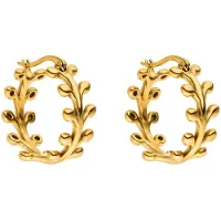 Purelei Ohrringe Tiny Leaf Gold | Gr.: onesize