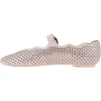 Kurt Geiger London Damen Ballerinas Wavy Mayfair Ballet Flat - Beige - Größe 38