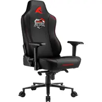 Sharkoon SGS30, Universal-Gamingstuhl, 150 kg, 200 cm, Schwarz, Aluminium, Schwarz
