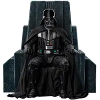 Iron Studios Darth Vader Star Wars On Throne Art Scale 1/10 18 Cm Figur One Size