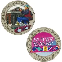 Fanatic Zurück in die Zukunft Sammelmünze Hoverboard Limited Edition