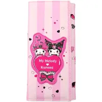 Sakami Merchandise Sanrio Pink Black Party Series Geldbörse Kuromi & My Melody