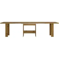 Designimpex Design Esstisch WM-999 Eiche Artisan ausziehbar 140 - 300 cm Esszimmertisch