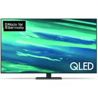 Samsung GQ55Q80A, 139,7 cm (55"), 3840 x 2160 Pixel, QLED, Smart-TV, WLAN, Silber