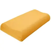 TRAUMSCHLAF Universal Bezug für Nackenstützkissen L-XL, Höhe 11-14 cm | gold - orange