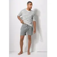 H.I.S. H.I.S Pyjama in grey / cream | Gr.: 56/58