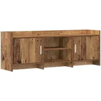 vidaXL TV-Schränk 130 x 33 x 47 cm Altholz Holzwerkstoff