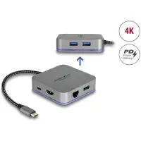 DeLOCK 87742, Jede Marke, USB, Grau